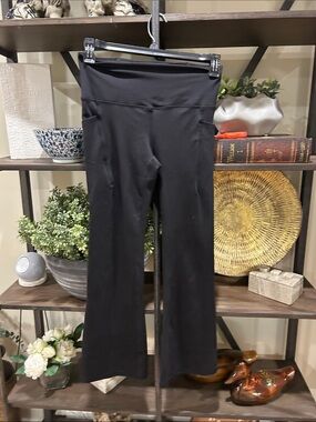 Avia small High-Waist Black Flare Yoga Pants